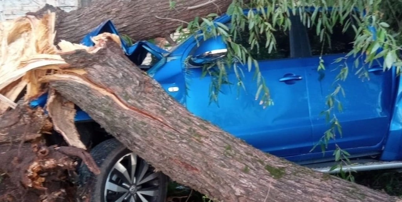 Impresionante siniestro vial en Monte Vera