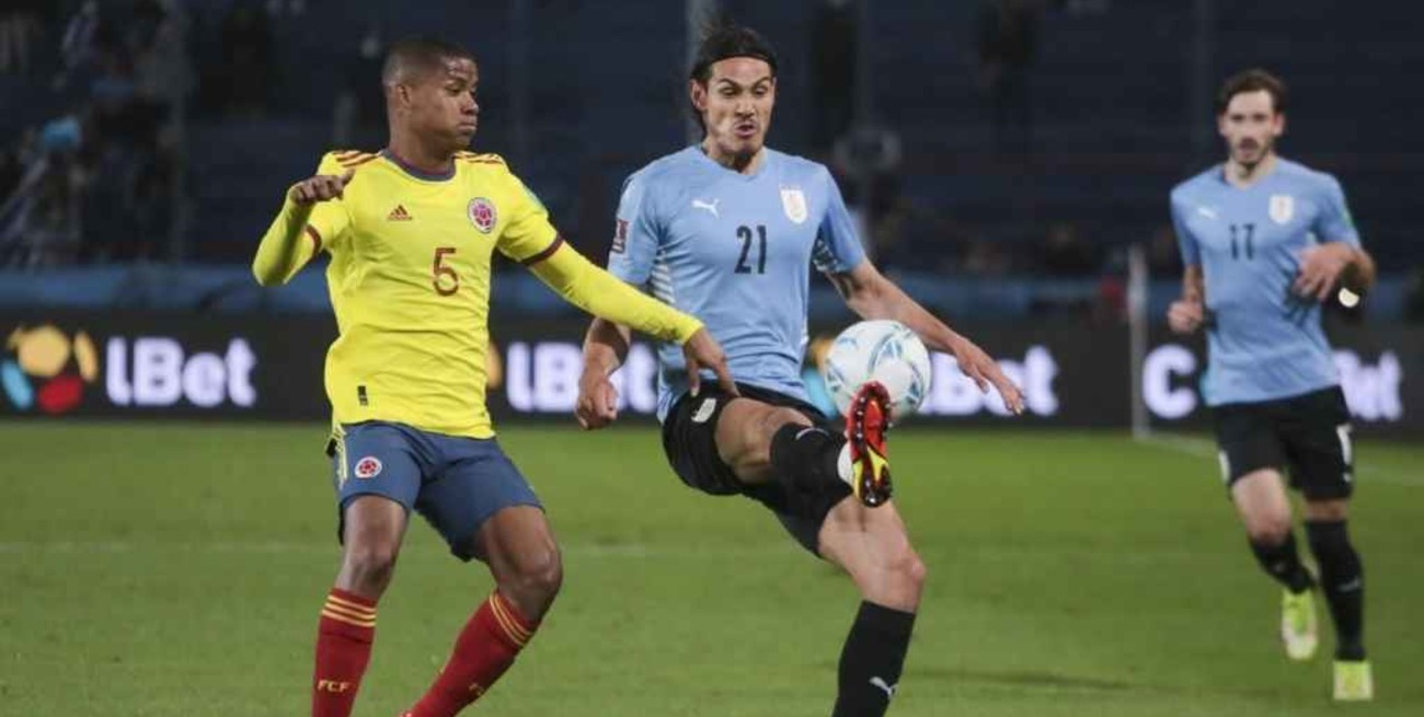 Uruguay y Colombia empataron 0 a 0 en Montevideo