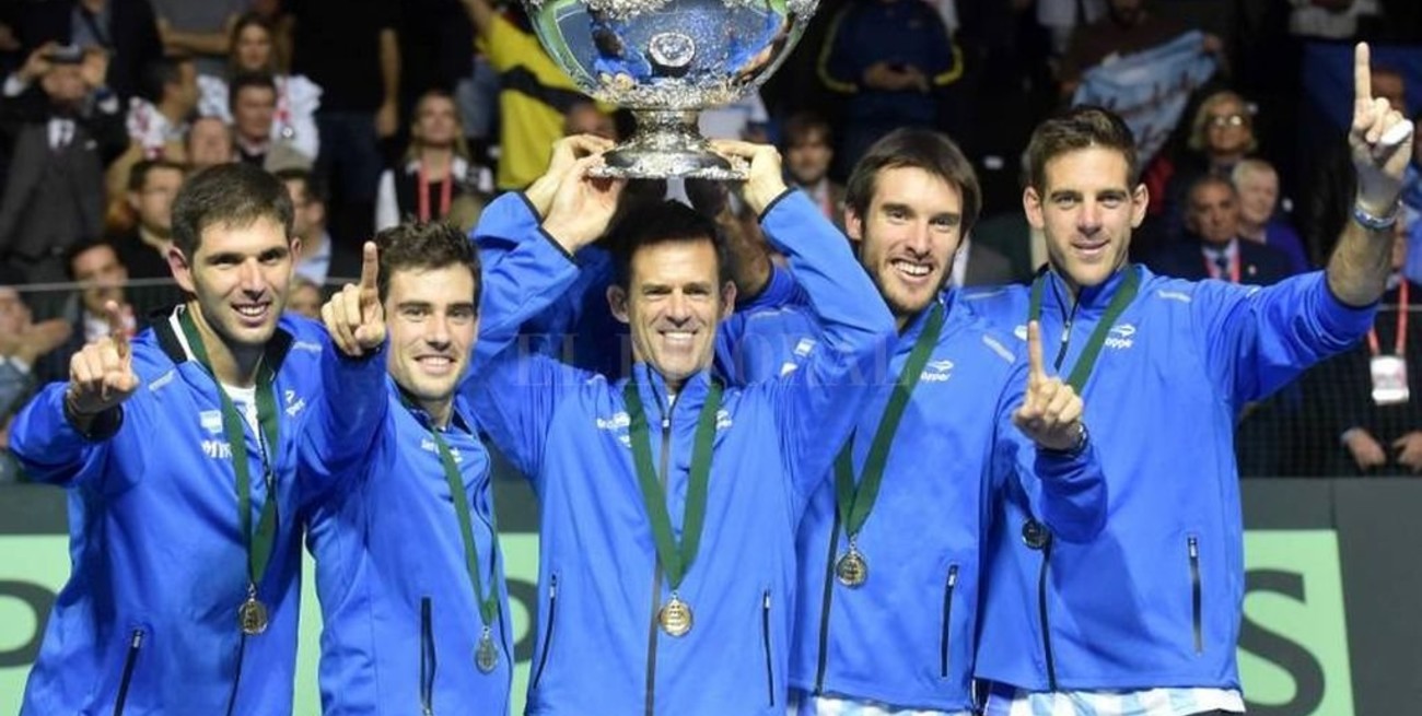 Argentina, tercer país en ganar la Copa Davis y descender al año siguiente
