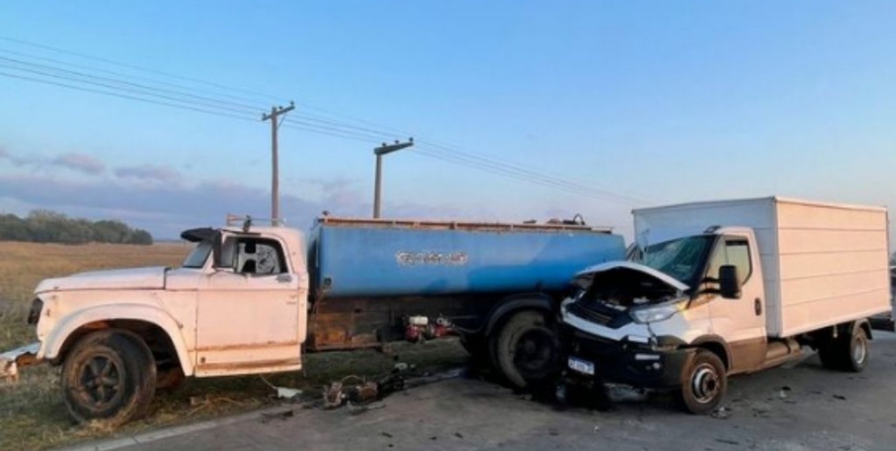 Fuerte choque sobre la Ruta Nacional 36 en Córdoba