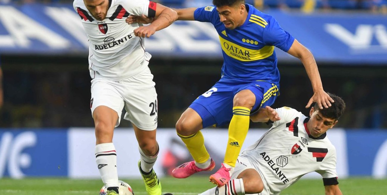 Boca empató con Newell's en la Bombonera