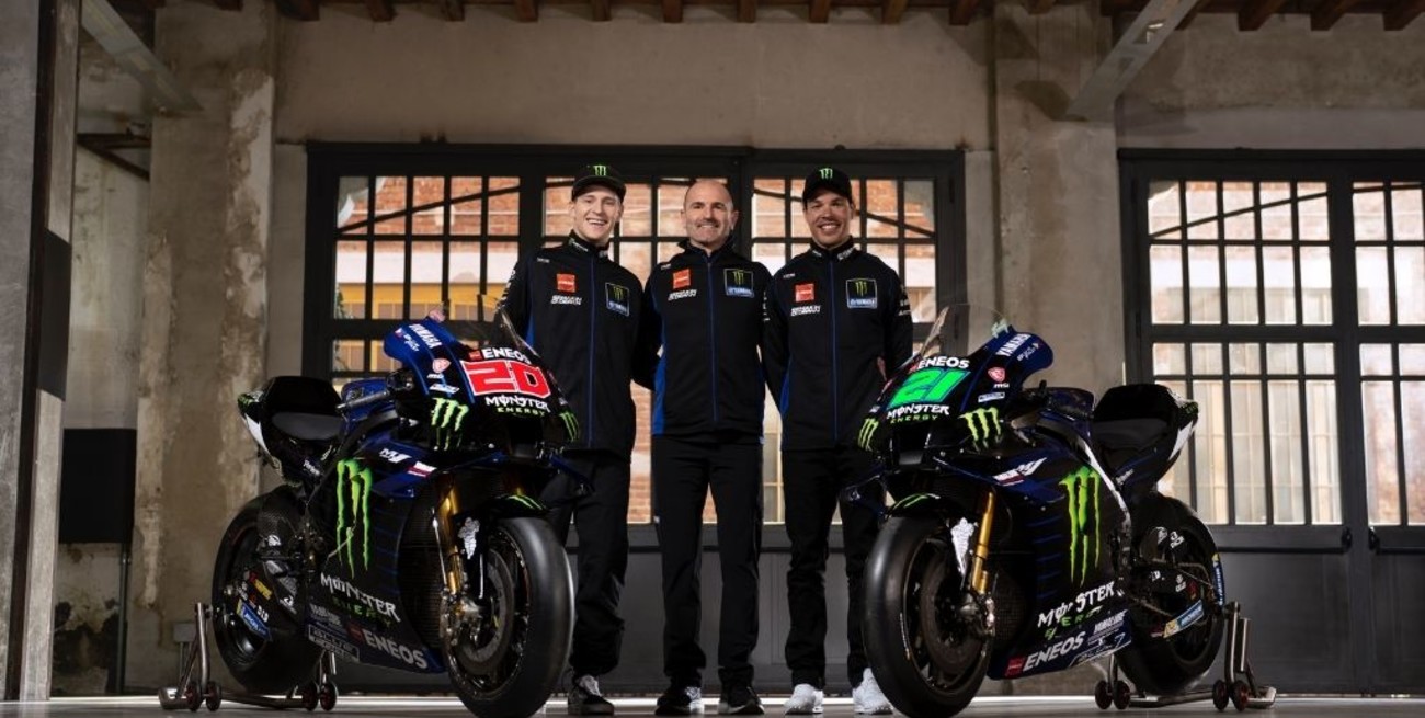 MotoGP: Yamaha presentó su equipo para la temporada 2022