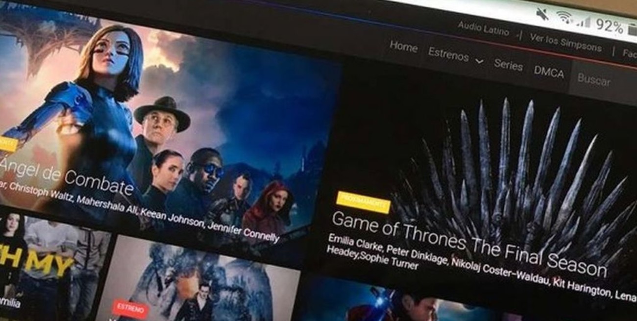 Cerraron la web "Pelispedia" y los dueños están con prisión preventiva