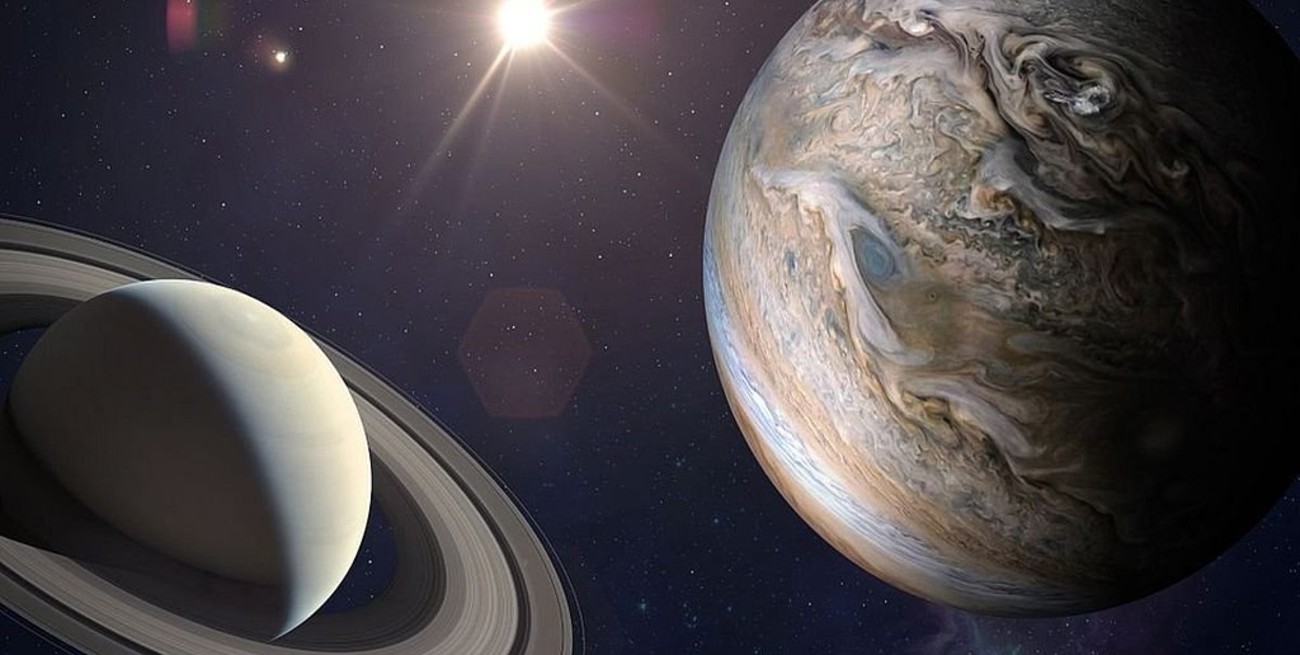 Júpiter, Venus, Saturno y la Luna se alinean este martes por segunda noche consecutiva