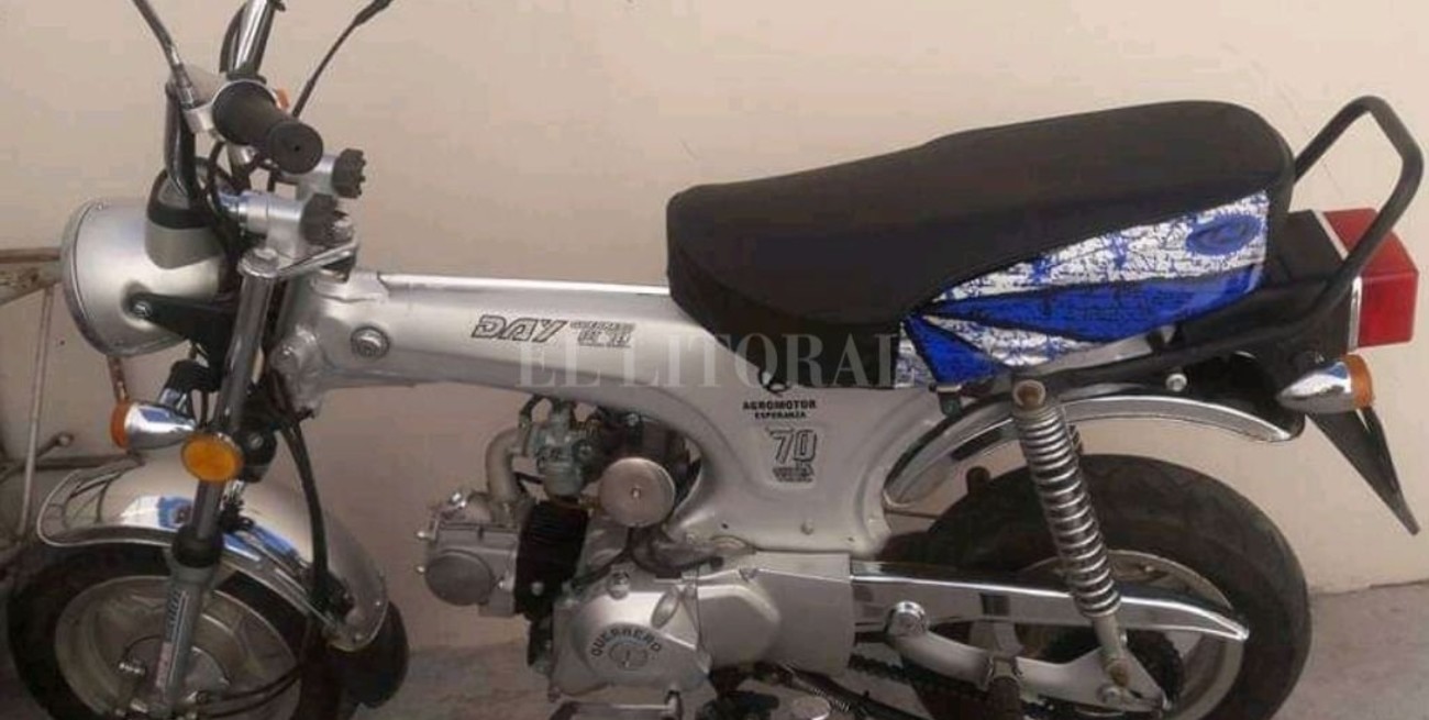 Hallaron la moto robada en un edificio de Francia 1800