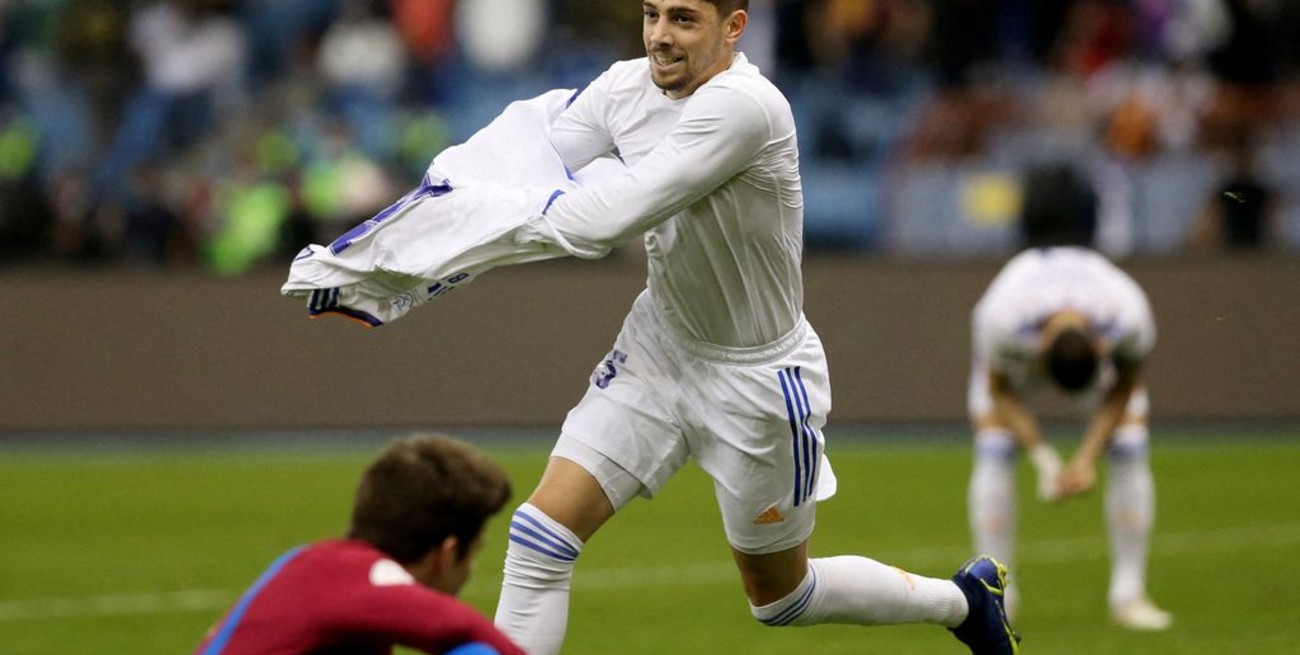 Real Madrid derrotó a Barcelona en tiempo suplementario y es finalista de la Supercopa española