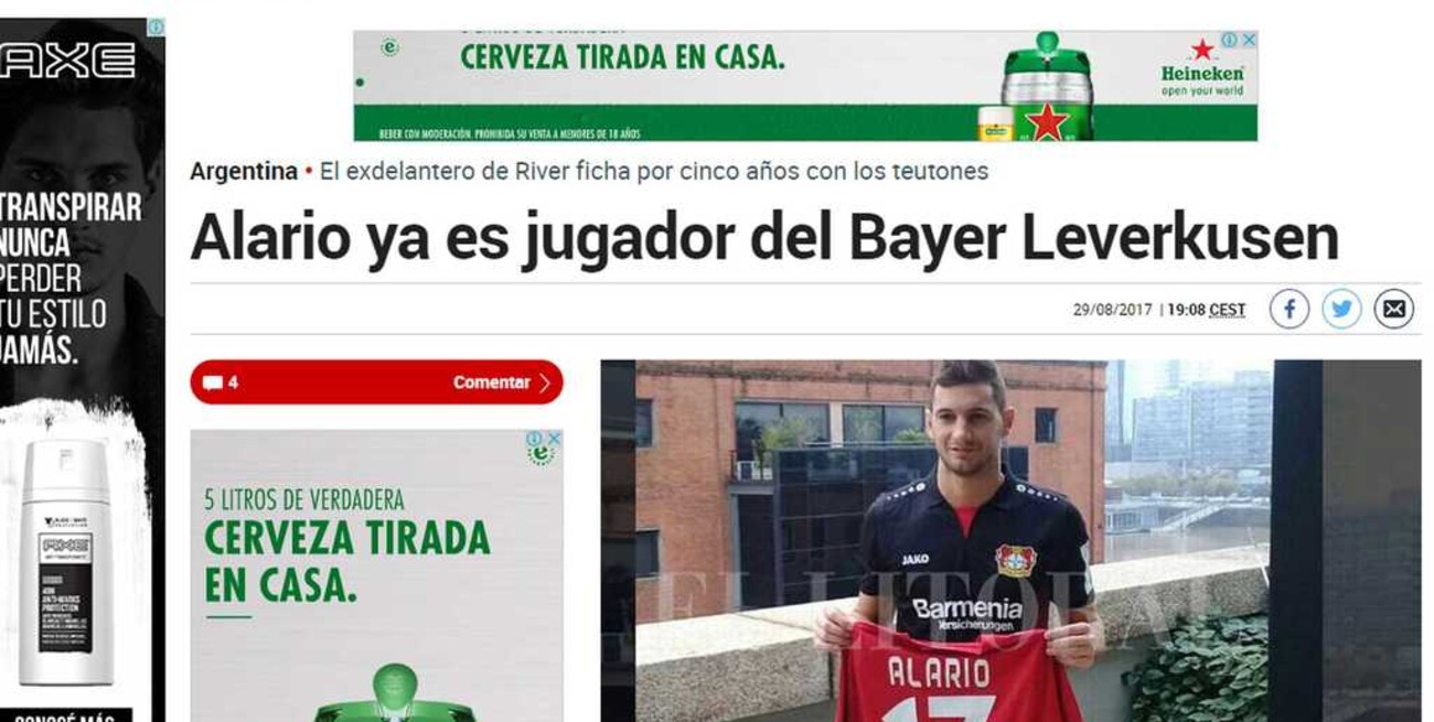 Alario: la foto de El Litoral  que dio la vuelta al mundo 