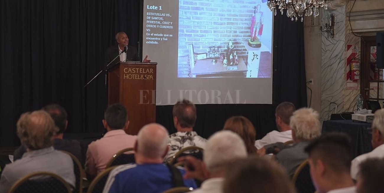 Subastaron objetos de la Fundación Felices los Niños