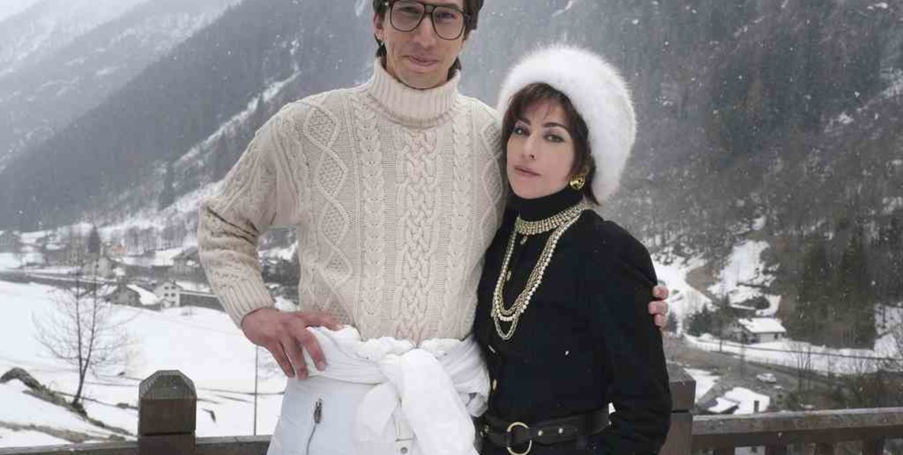 Se estrenó "House of Gucci", la película protagonizada por Lady Gaga y Adam Driver