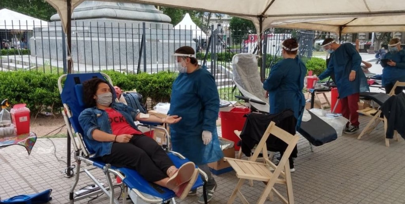 Los que tuvieron coronavirus pueden donar sangre 10 días después del alta