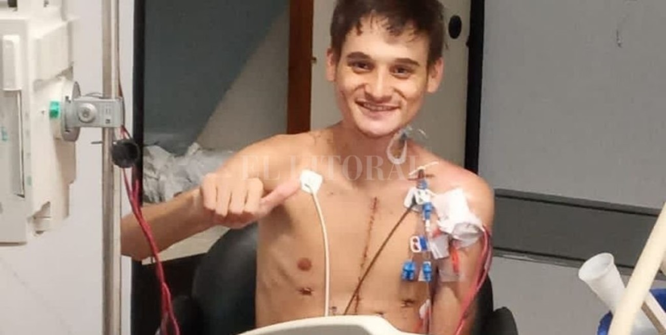 Le trasplantaron el corazón y pasó un año: "Estoy de vuelta"