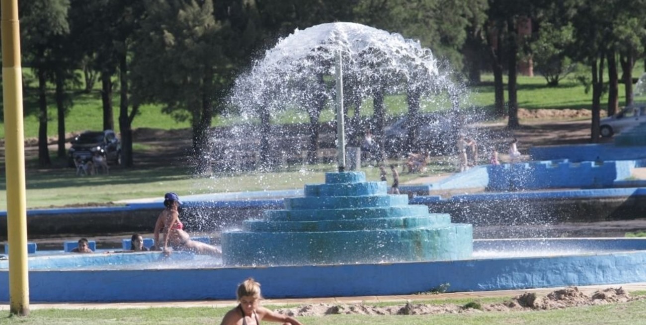 Lunes con mucho calor en la ciudad de Santa Fe