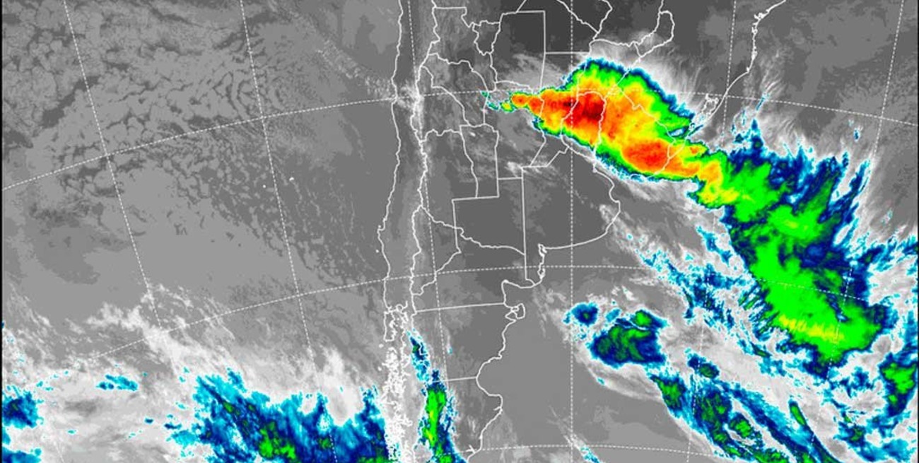 Así avanza la tormenta por Santa Fe