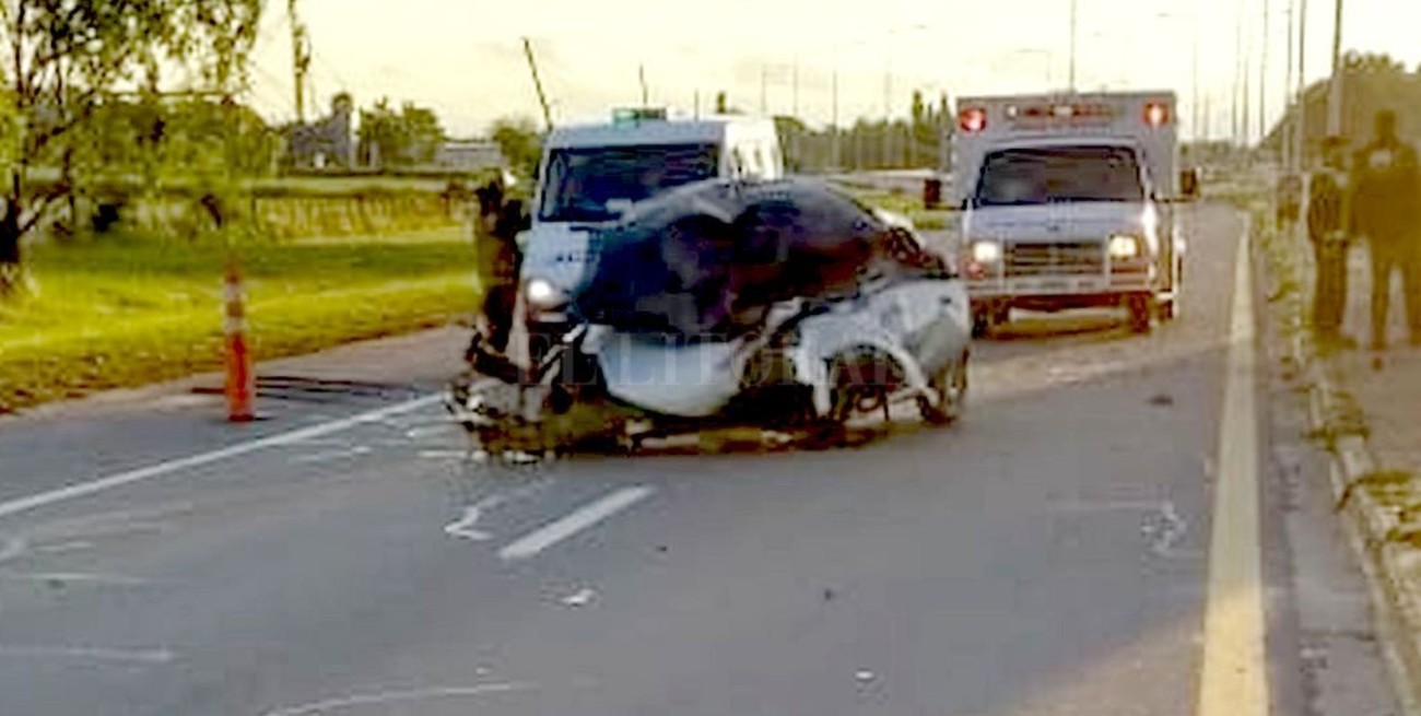 Un muerto y varios heridos en dos accidentes sobre la autovía 19