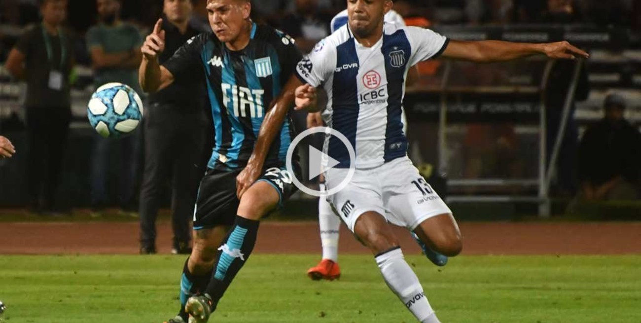 Vibrante empate entre Talleres y Racing en Córdoba