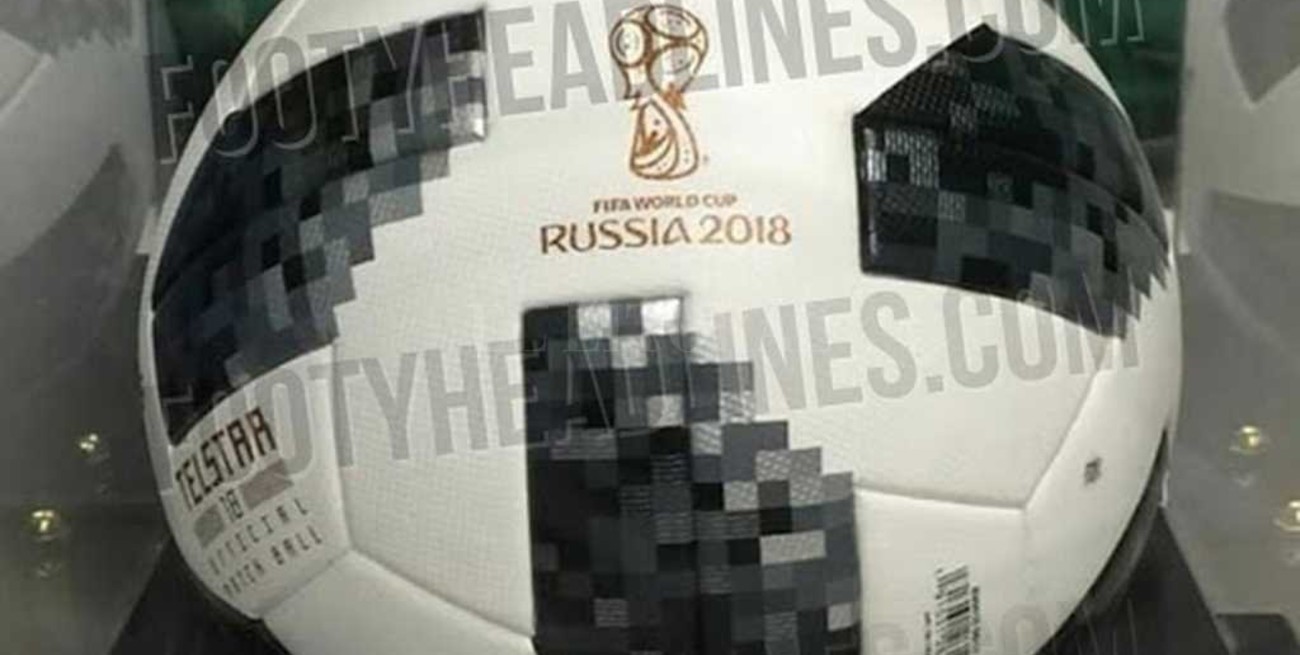 Filtran una imagen de la posible pelota del Mundial de Rusia 2018