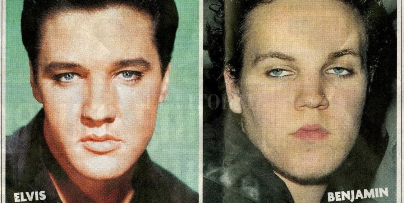 El increíble parecido del nieto de Elvis Presley a su abuelo