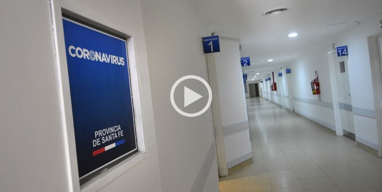 Coronavirus: crece el número de internados en el viejo Hospital Iturraspe