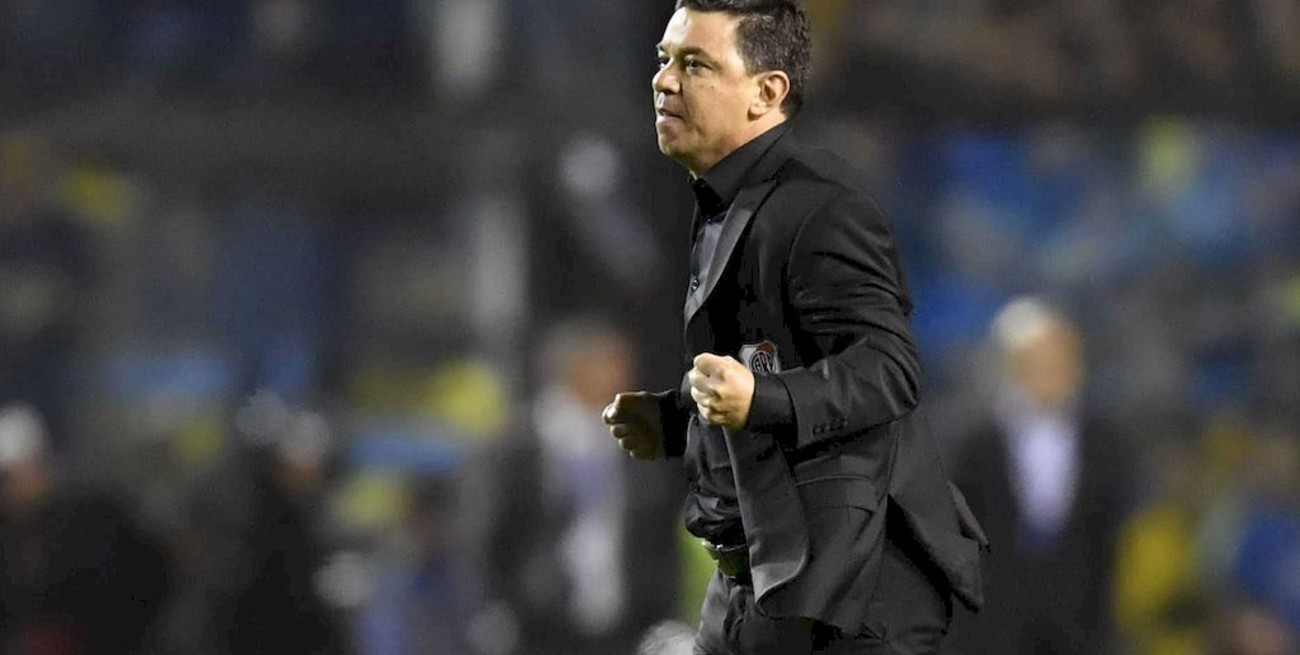 Gallardo: "La felicidad no me entra en el cuerpo por llegar a otra final y sacar de nuevo a Boca"