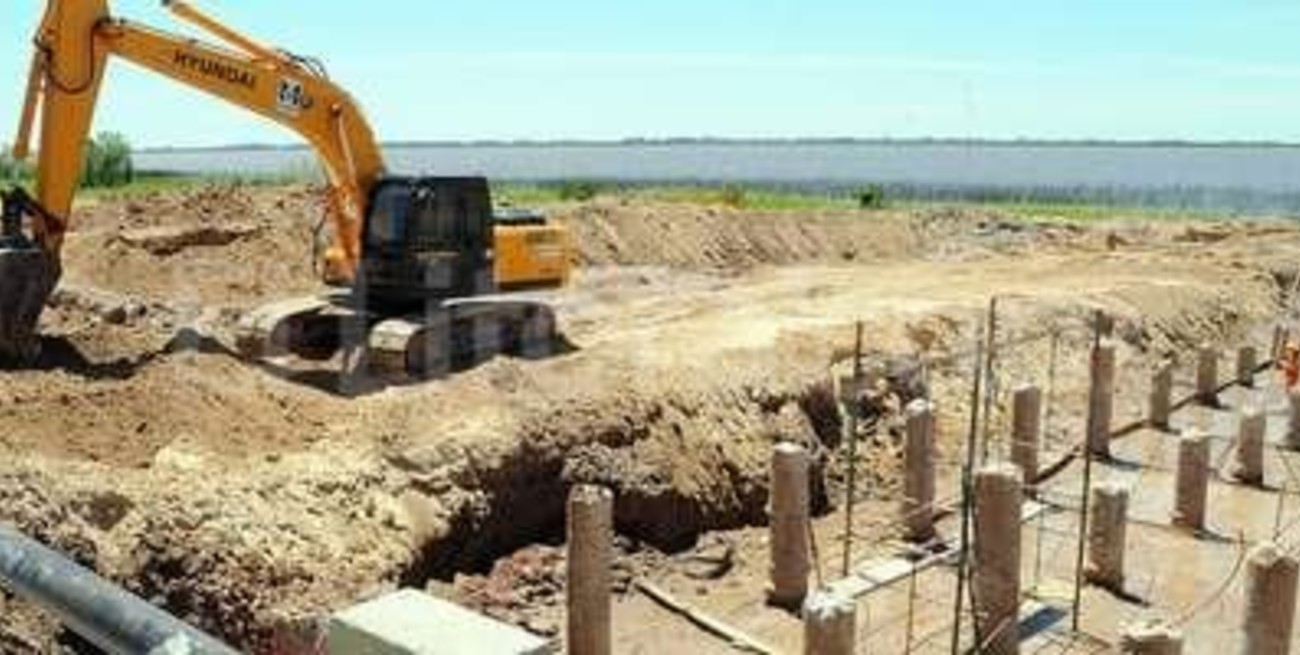 Avances en el desagüe Llerena