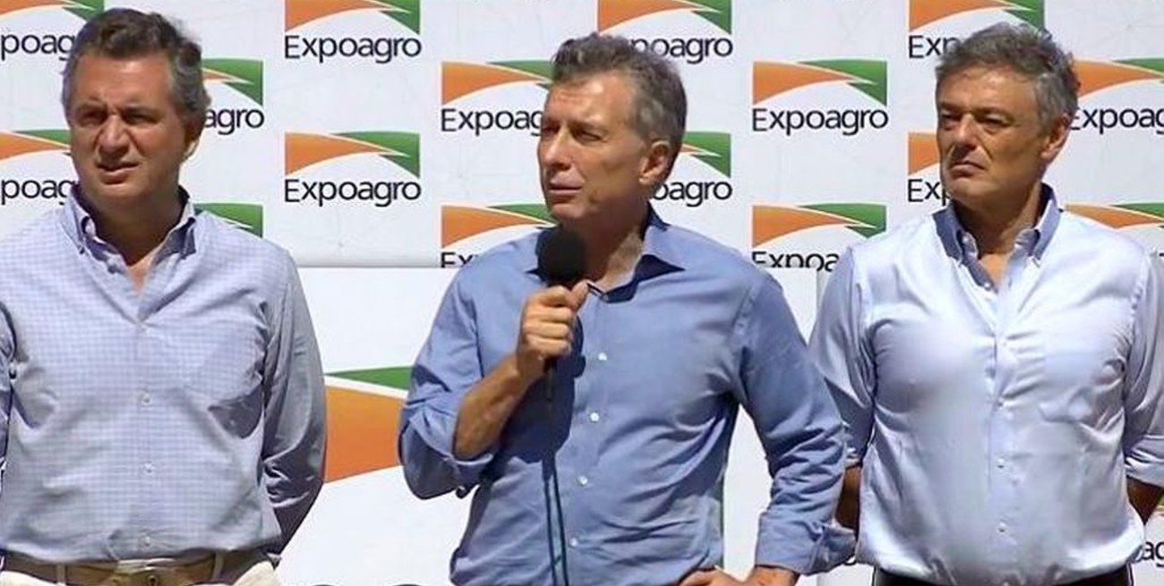 Macri abrió Expoagro con anuncios