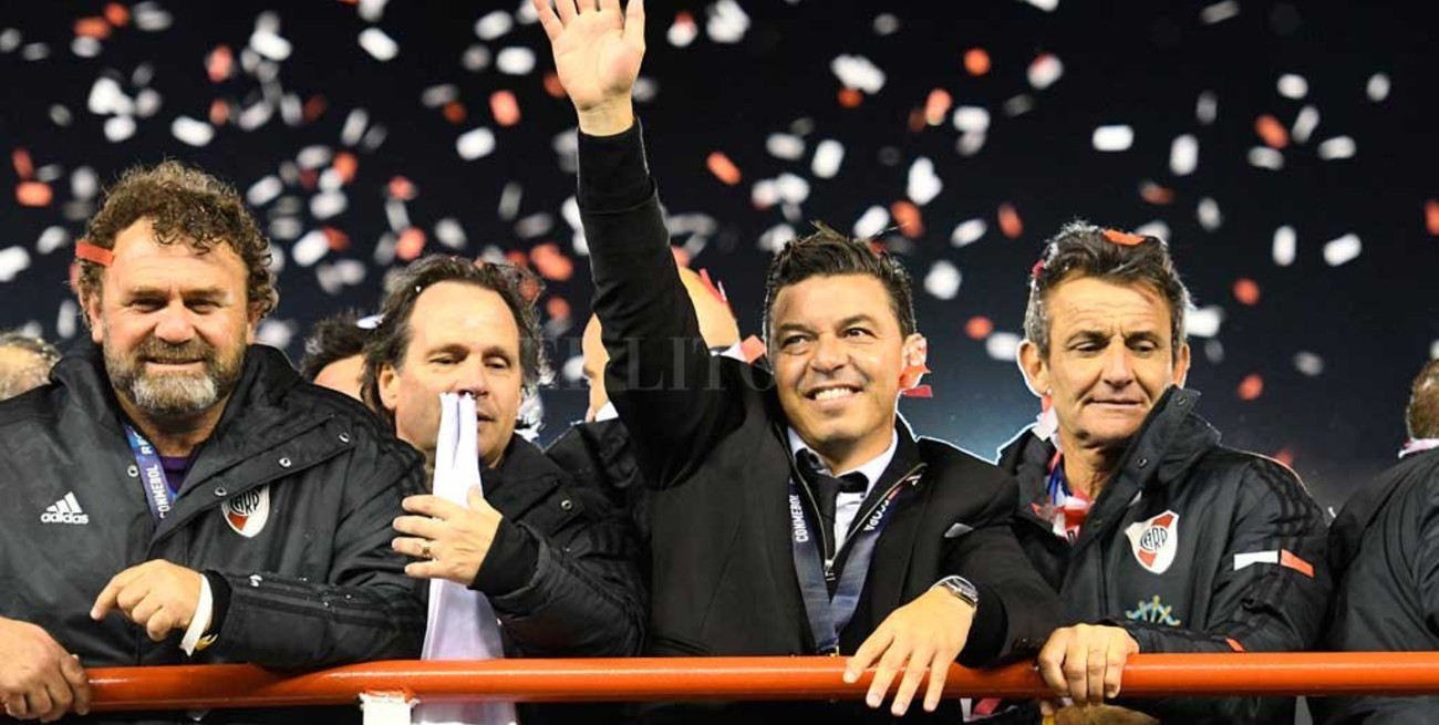 Gallardo se convirtió en el DT más ganador de la historia de River