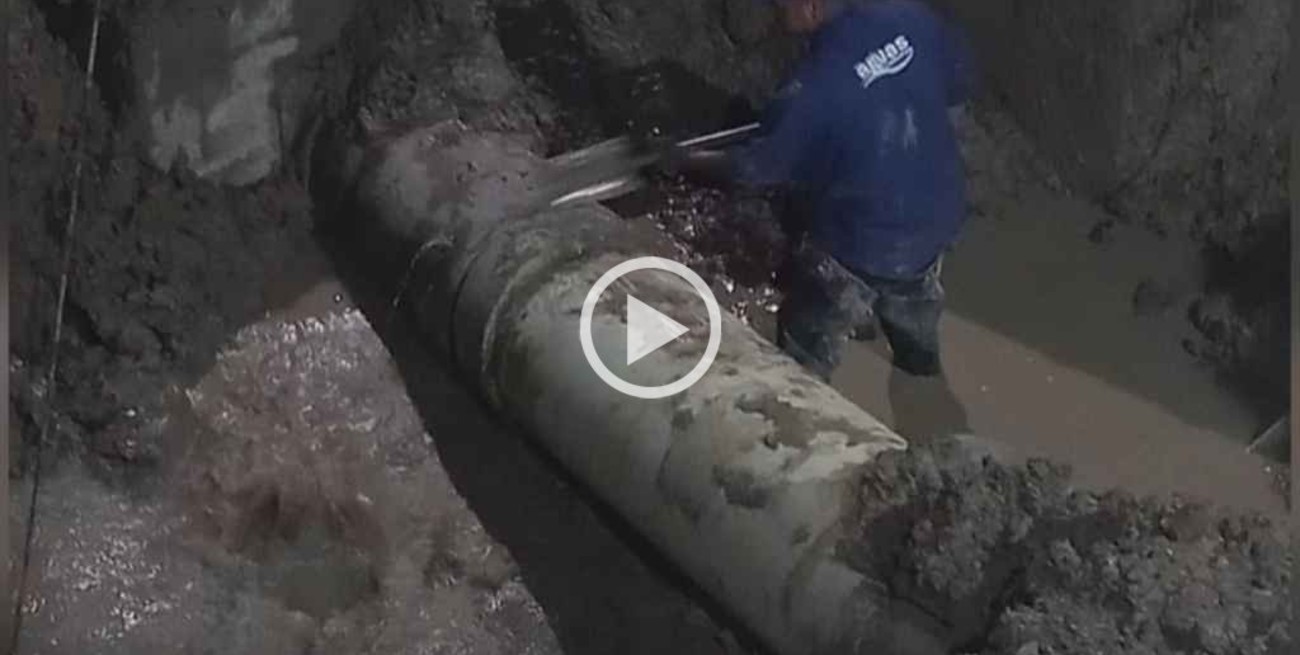 Repararán el acueducto que dejó sin agua a Santo Tomé y no descartan un resarcimiento económico para los vecinos 