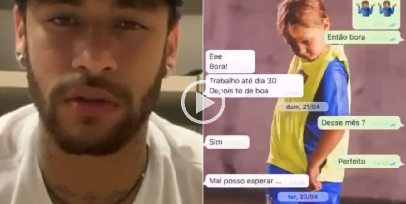 Tras ser acusado de violación, Neymar se defendió en las redes sociales