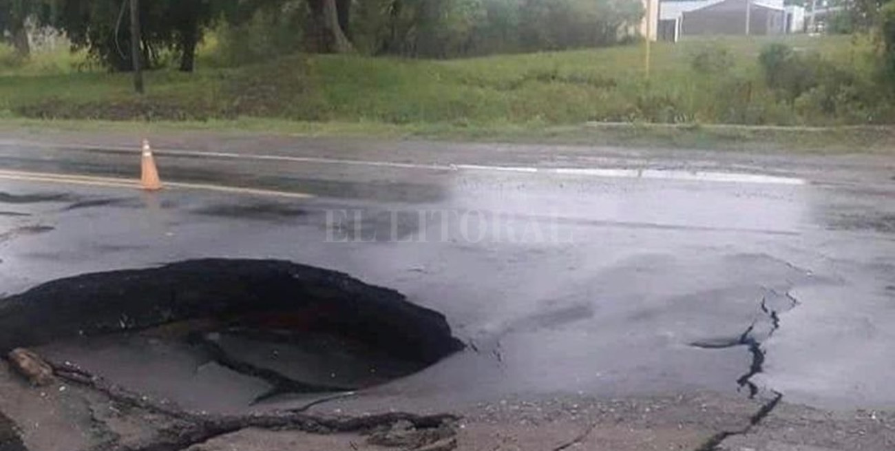 Peligro, hay que viajar por la 11: una ruta en estado de destrucción