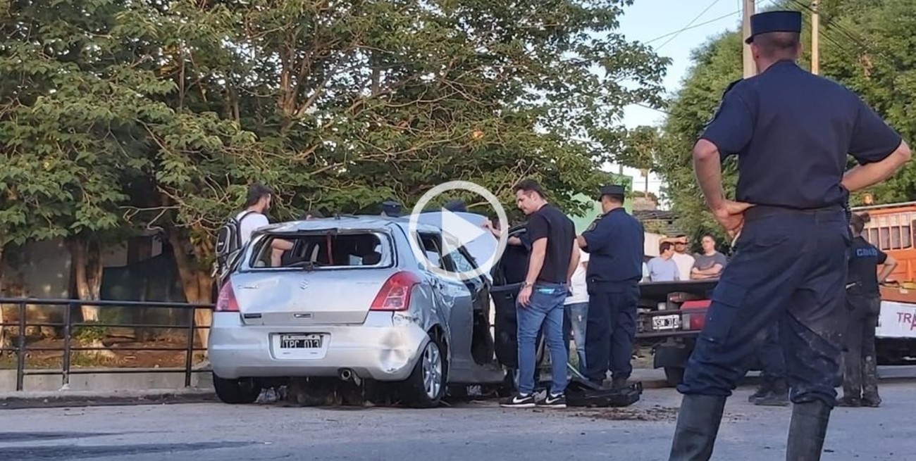 Búsqueda de Fiorella Furlán: retiraron el auto del arroyo