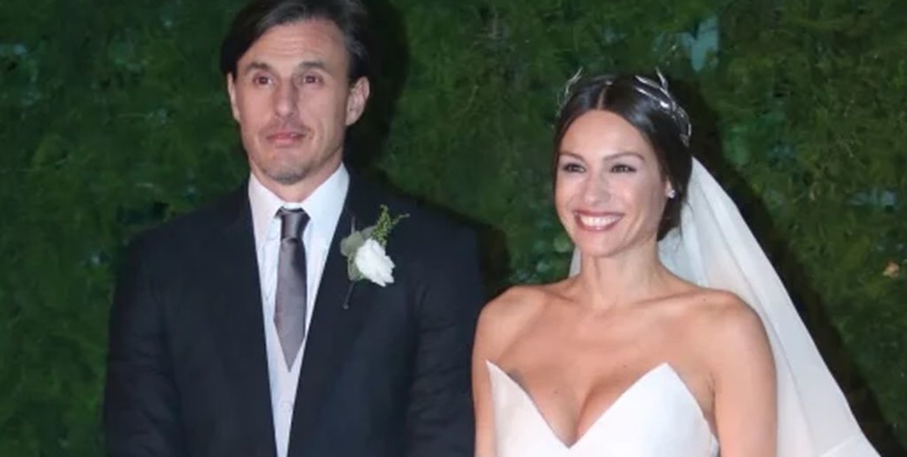 Pampita Ardohain se casó con Roberto García Moritán
