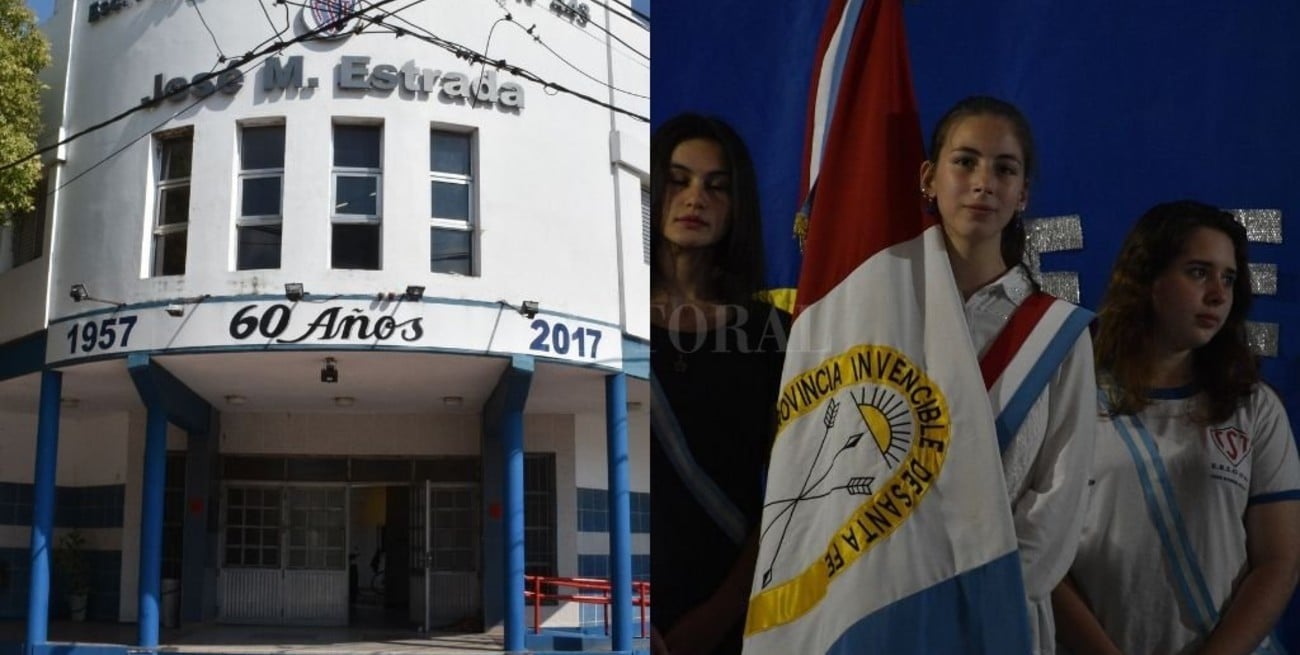 El grupo de docentes y alumnos que le "cambiaron la cara" a la escuela Estrada