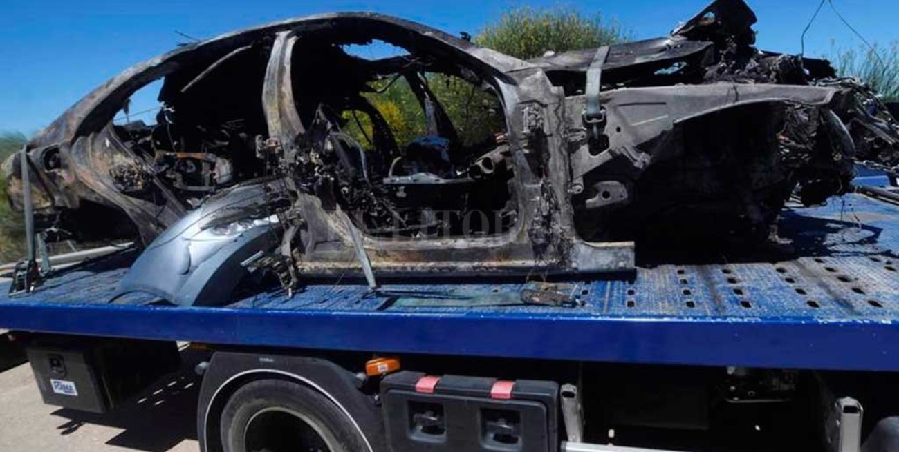 El auto en el que murió Reyes iba a 237 kms/hora