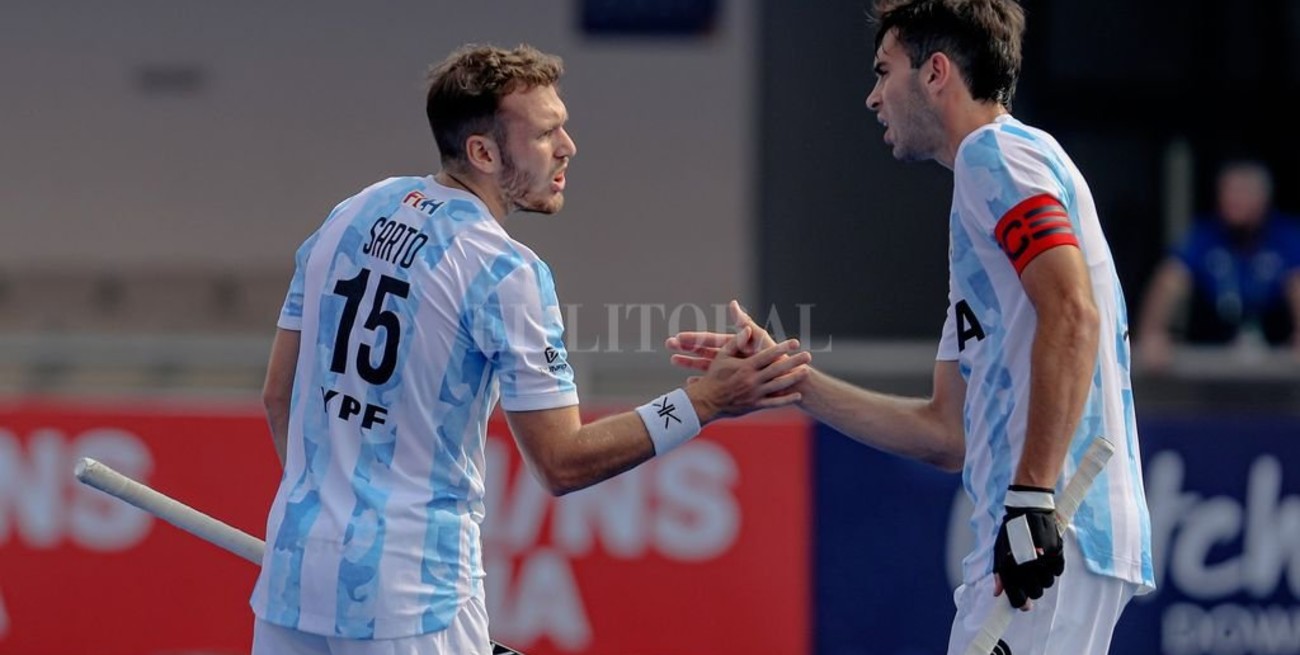 Los Leoncitos debutaron con una goleada de 14 a 0 ante Egipto