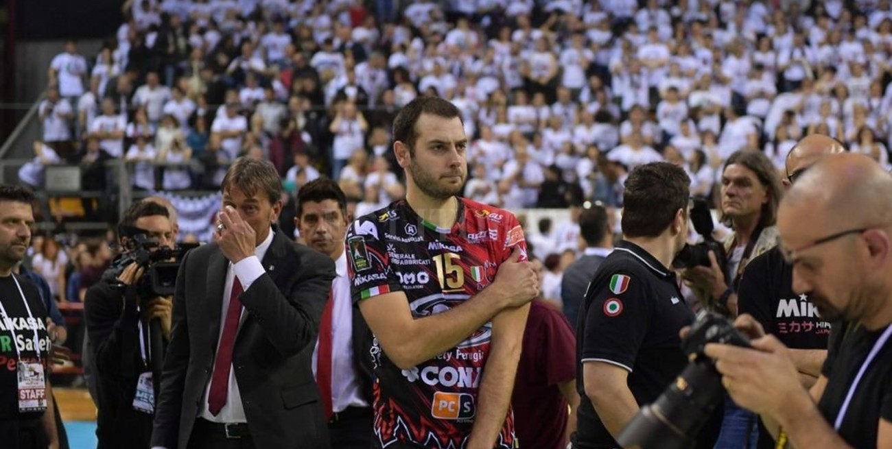 El equipo del santafesino De Cecco perdió la final de la liga italiana de voley