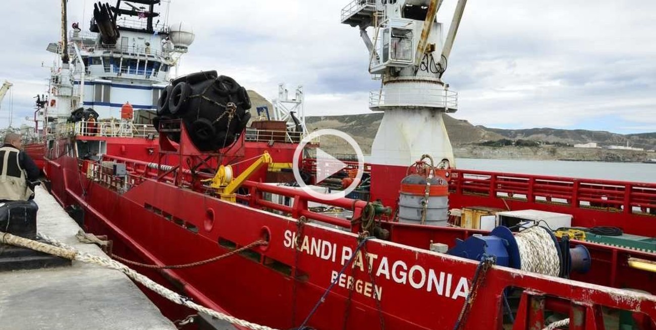 El Skandi Patagonia se suma a la búsqueda del ARA San Juan