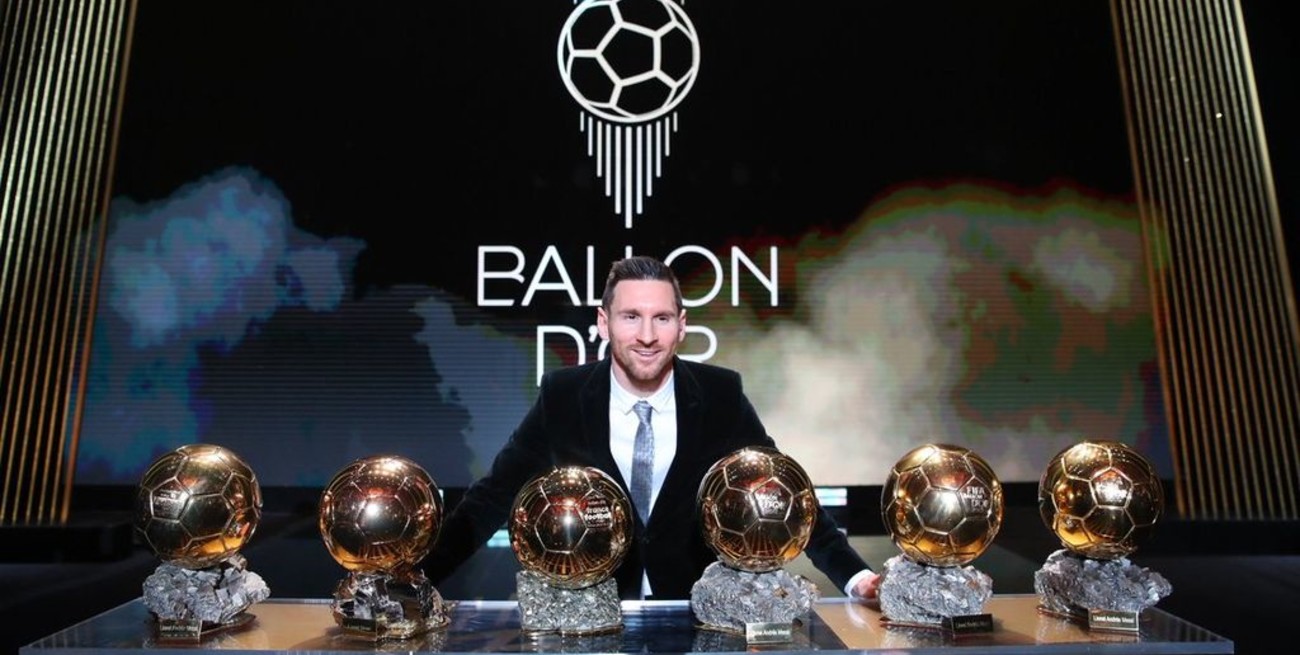 Messi ganó su sexto Balón de Oro