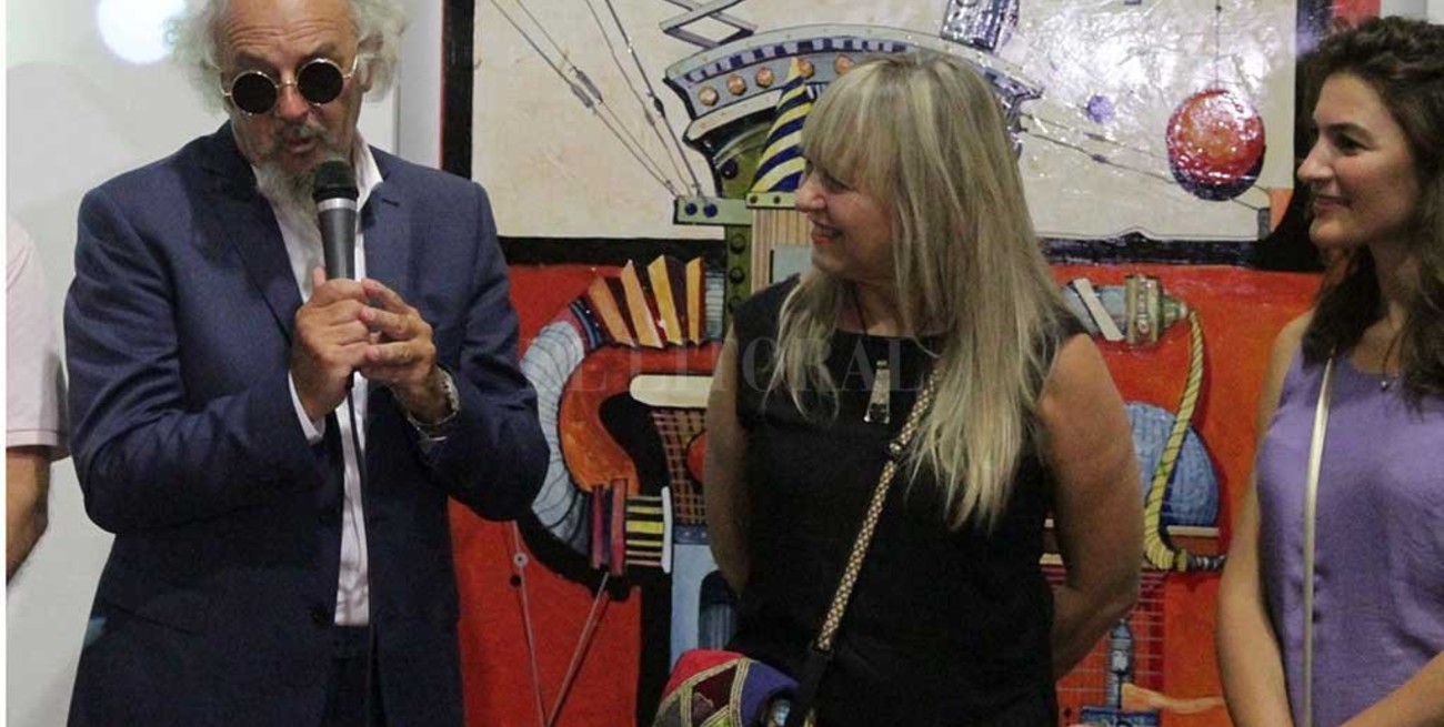 Ricardo Calanchini presentó "Los laberintos de la estética"