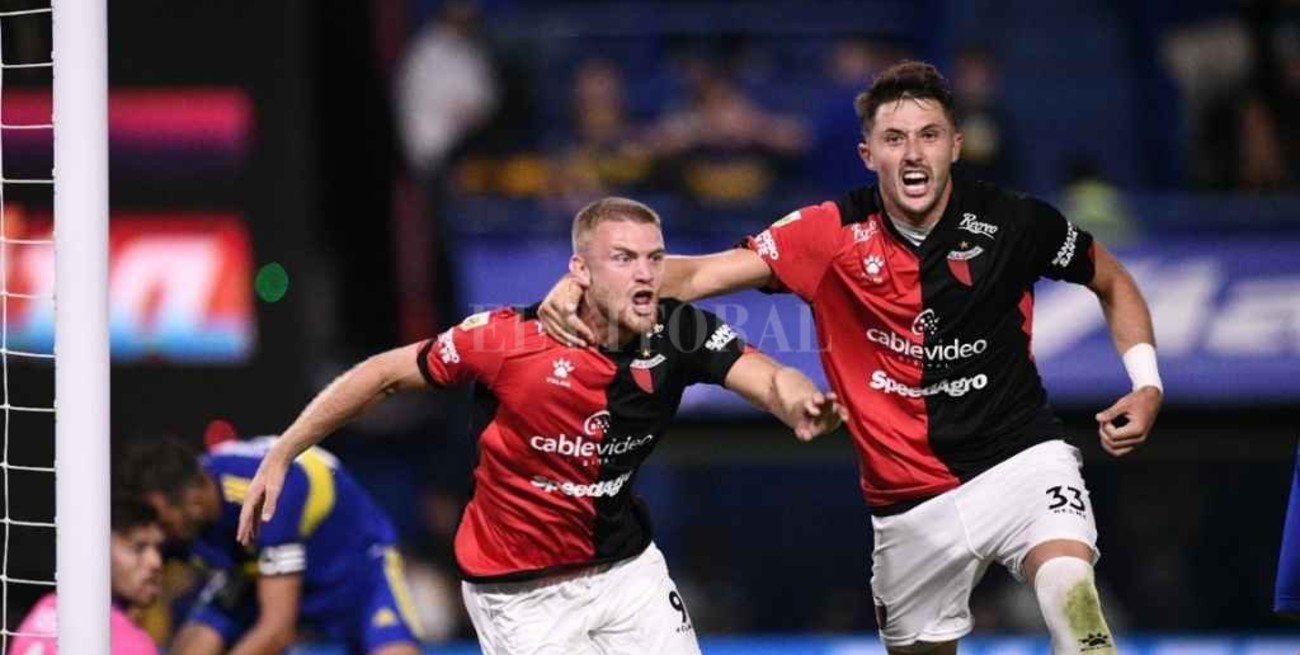 Reviví los goles del empate entre Colón y Boca en la Bombonera 