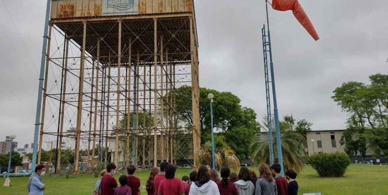 Regresaron las visitas presenciales a la planta potabilizadora de la ciudad de Santa Fe