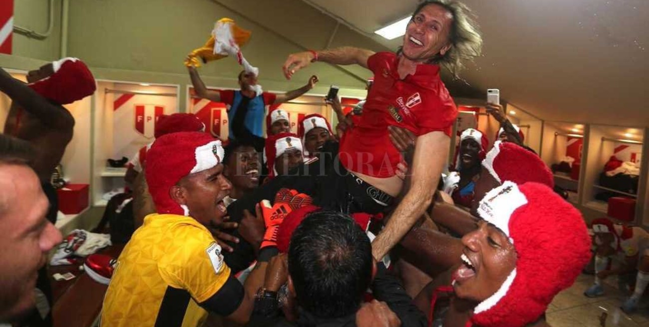 Las lágrimas de "El Tigre" Gareca tras lograr la clasificación de Perú al Mundial