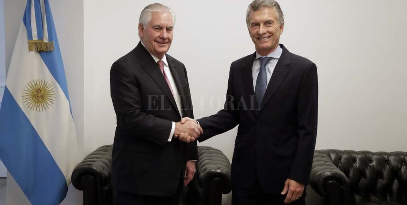 Macri habló con Tillerson del G20,el comercio bilateral y la situación regional