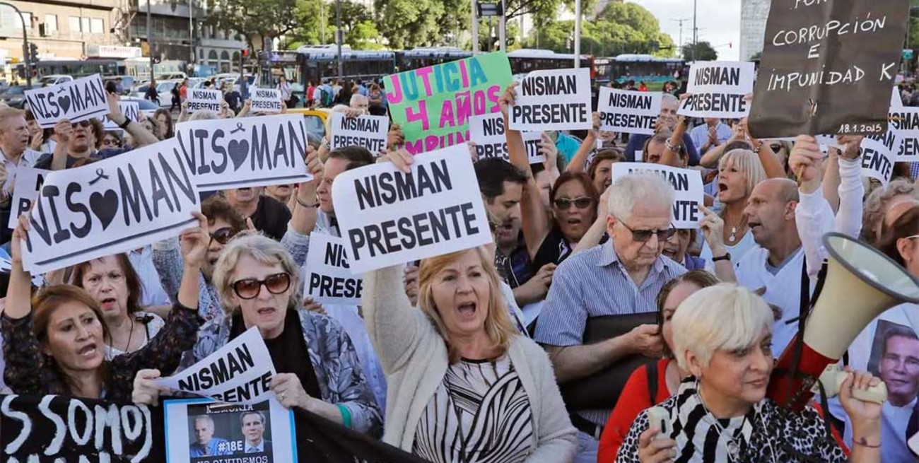 Marchas y ceremonias a cinco años de la muerte del fiscal Nisman