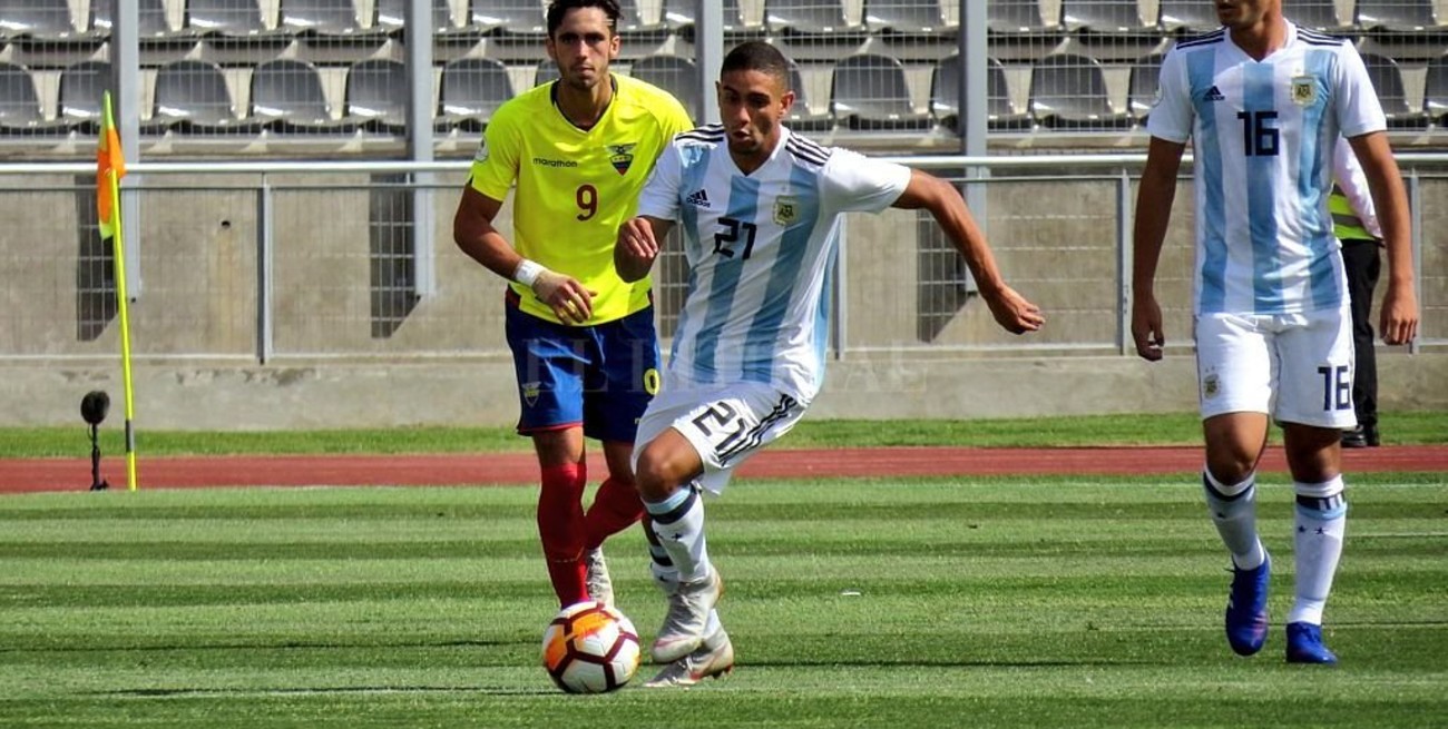El Sub 20 perdió con Ecuador y se dificulta su clasificación al Mundial