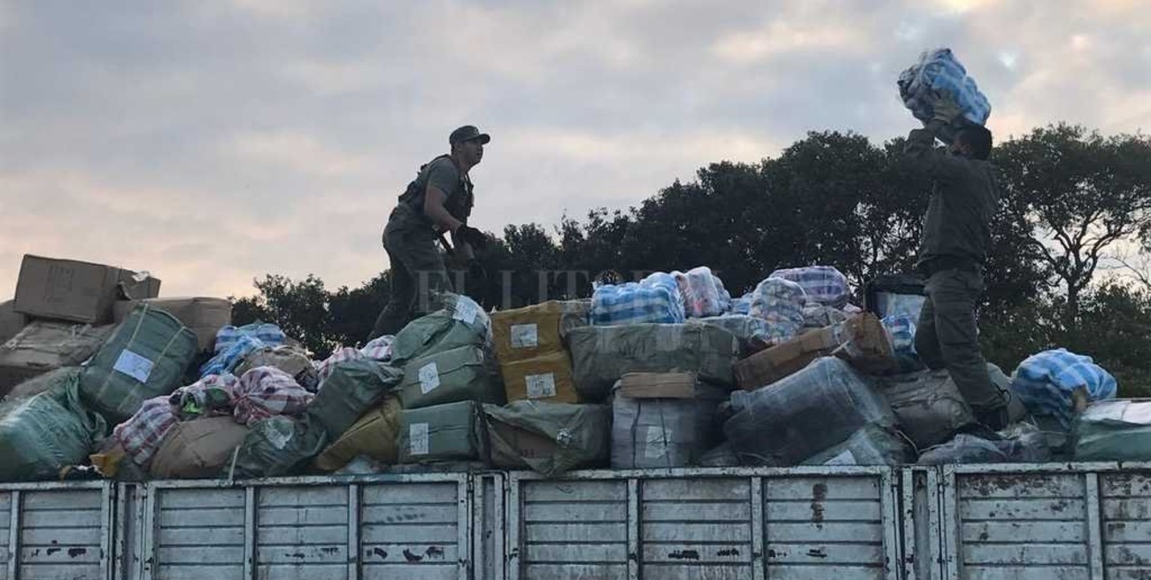 Incautaron mercadería ilegal en la Ruta Nacional 34