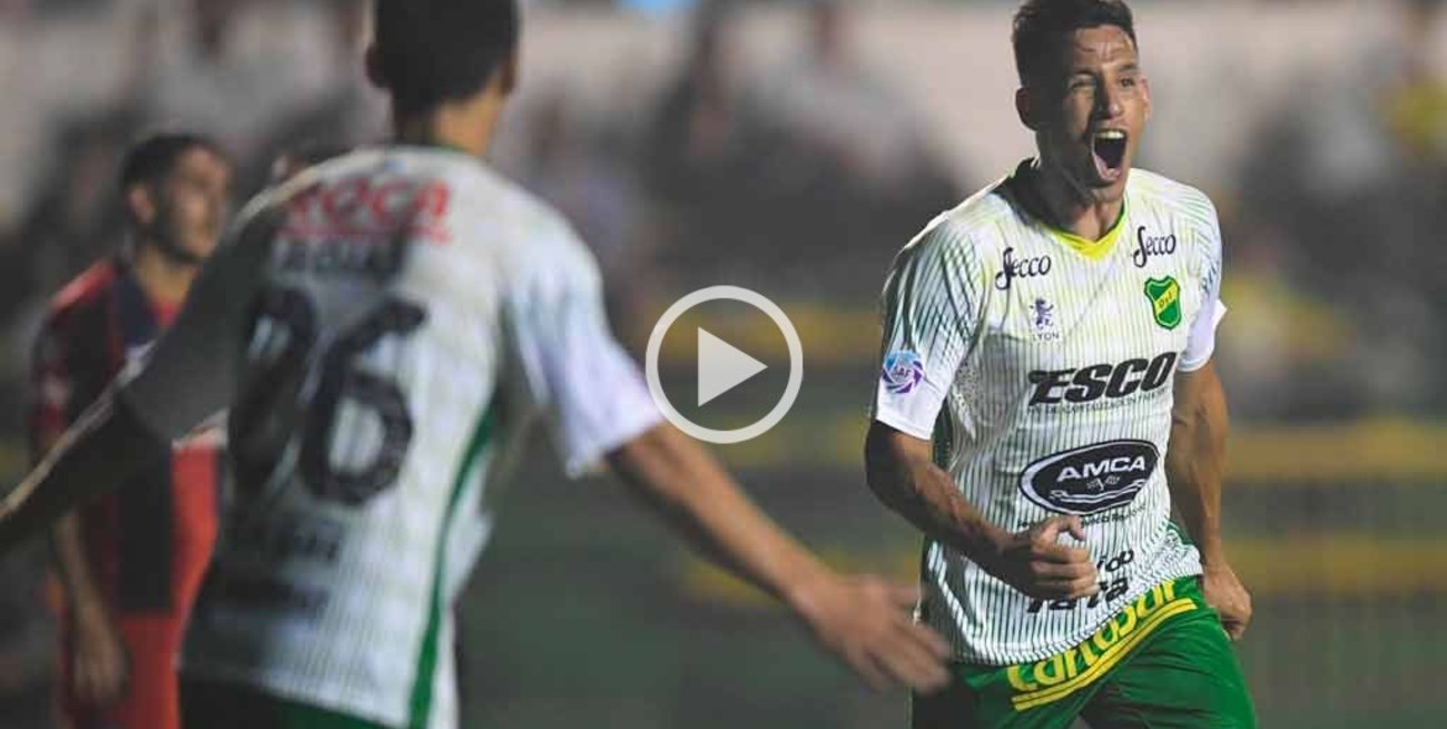 Defensa y Justicia ganó sobre la hora y alcanzó a Racing