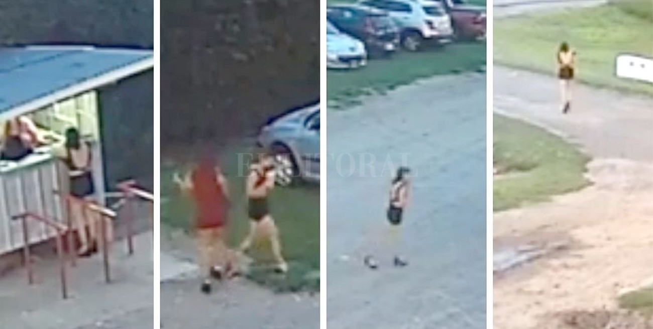 Video: Las imágenes de Agustina al salir del boliche