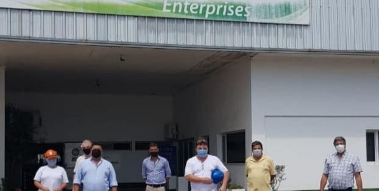 Importante reunión entre presidentes comunales del sur santafesino y gerentes del frigorífico Black Bamboo 