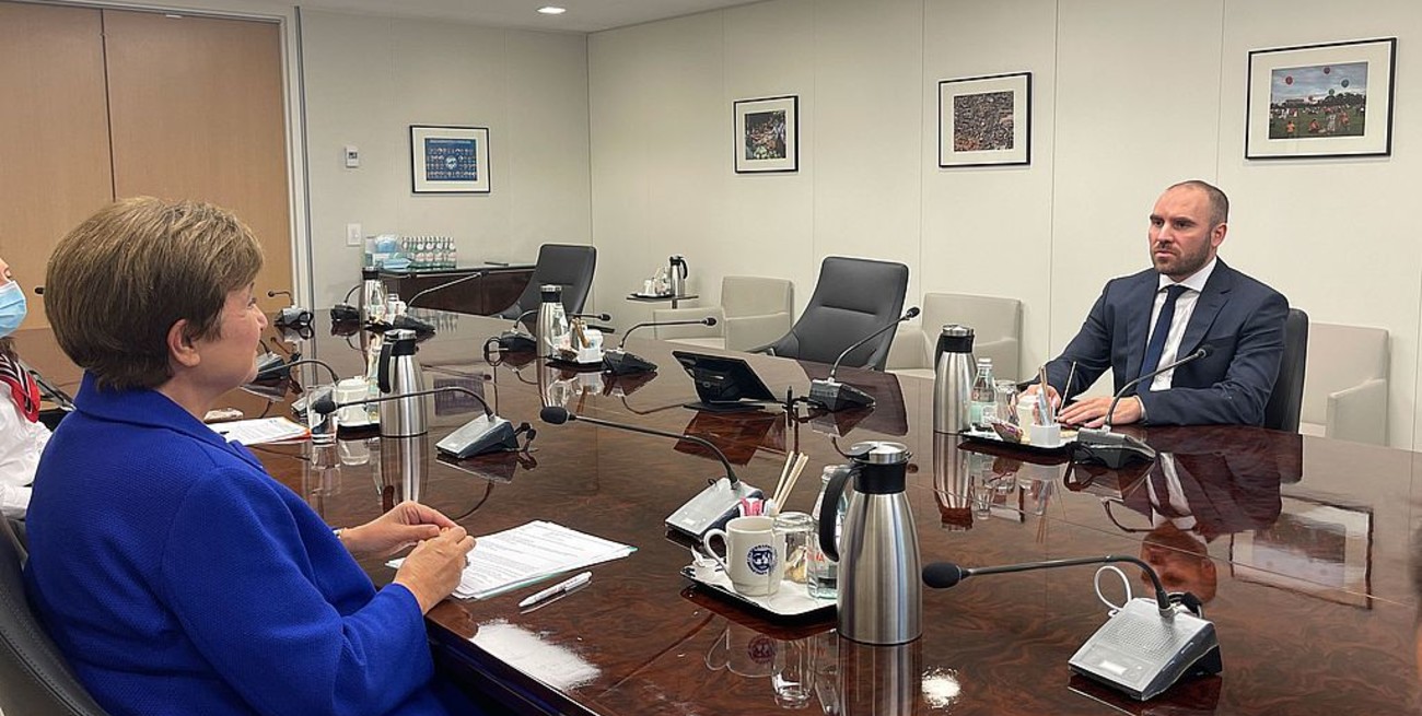 Guzmán se reunió con Georgieva en Washington 