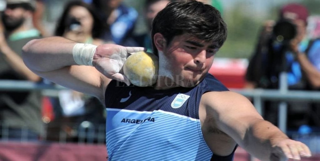 Nazareno Sasia competirá en Sudamericano sub 23 